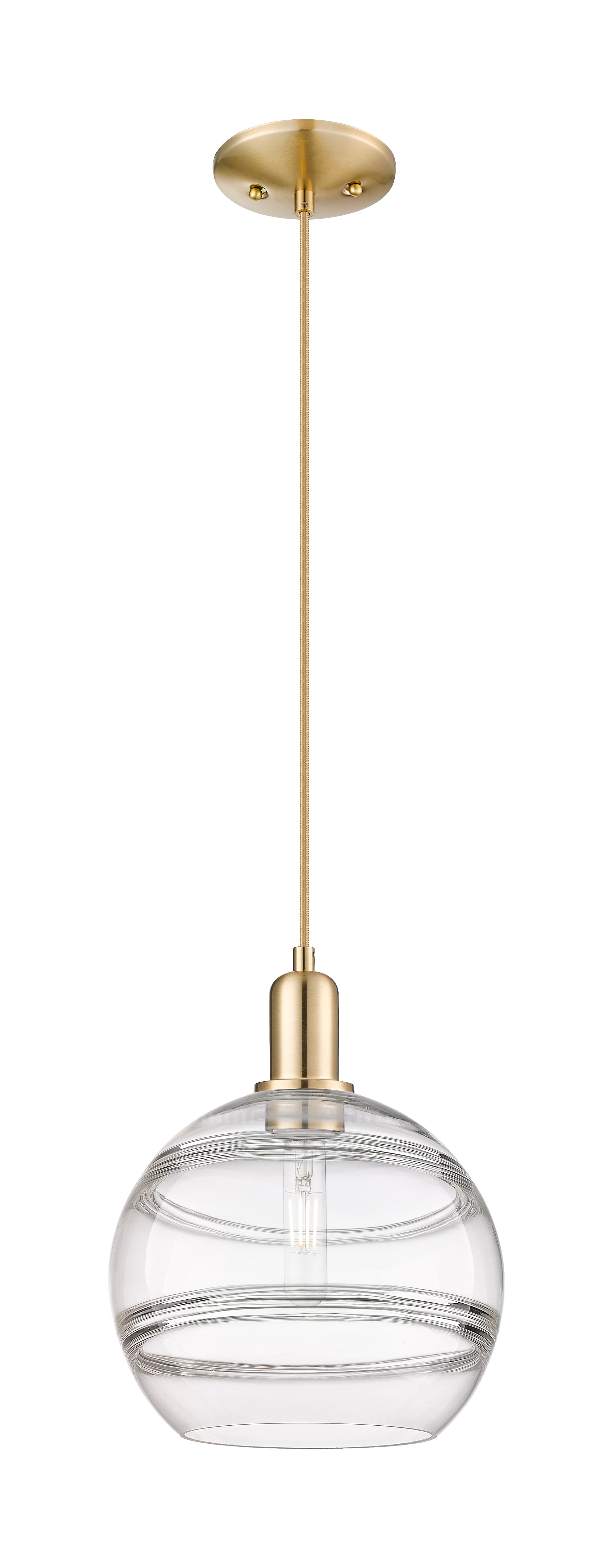Arcadia Mini Pendant Antique Brass Steel