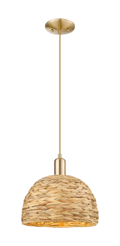 Arcadia Mini Pendant Antique Brass Finish