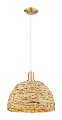 Arcadia Mini Pendant Antique Brass Finish