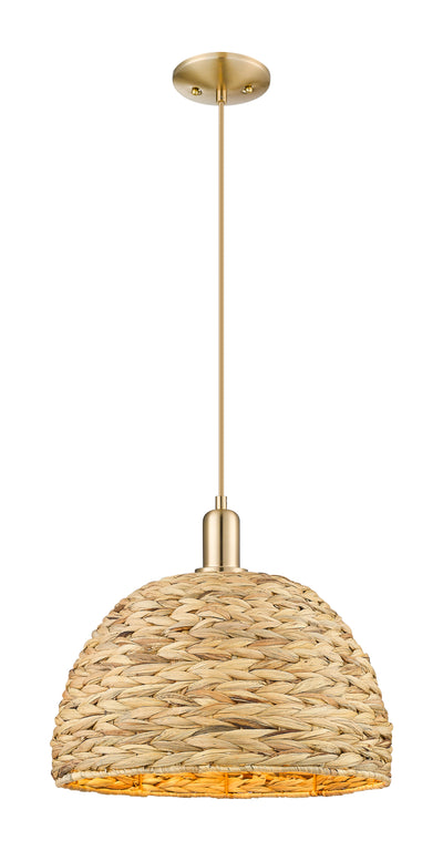 Arcadia Mini Pendant Antique Brass Finish
