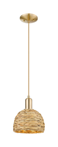 Arcadia Mini Pendant Antique Brass Finish
