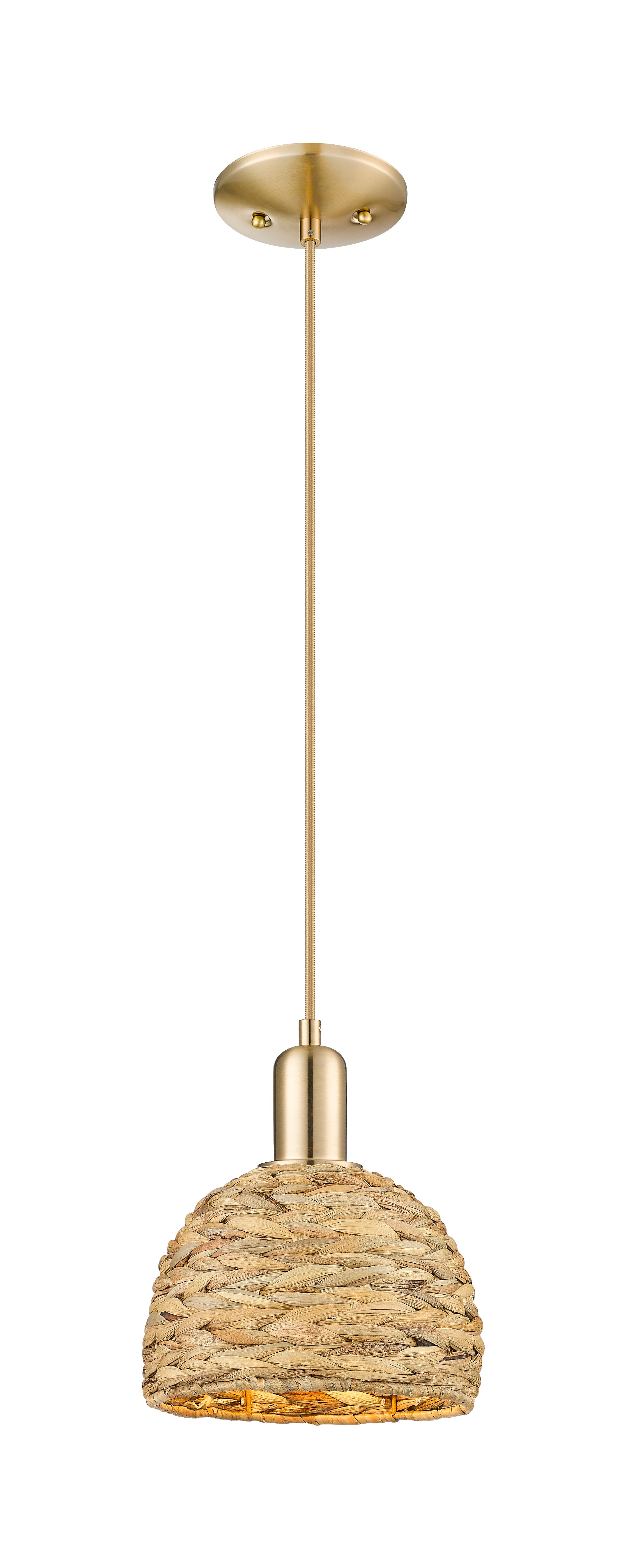 Arcadia Mini Pendant Antique Brass Finish