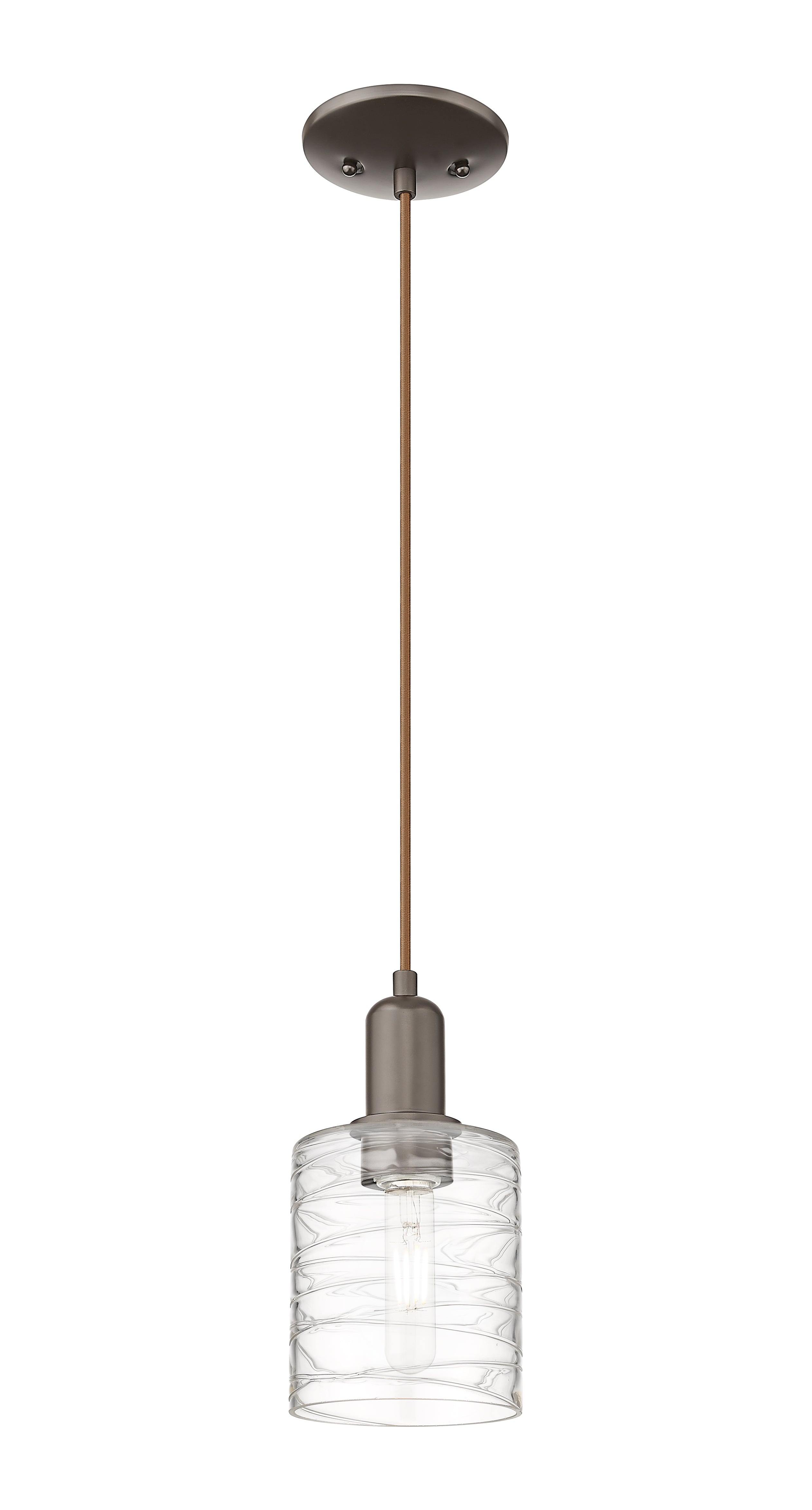 Arcadia Mini Pendant Antique Brass Finish