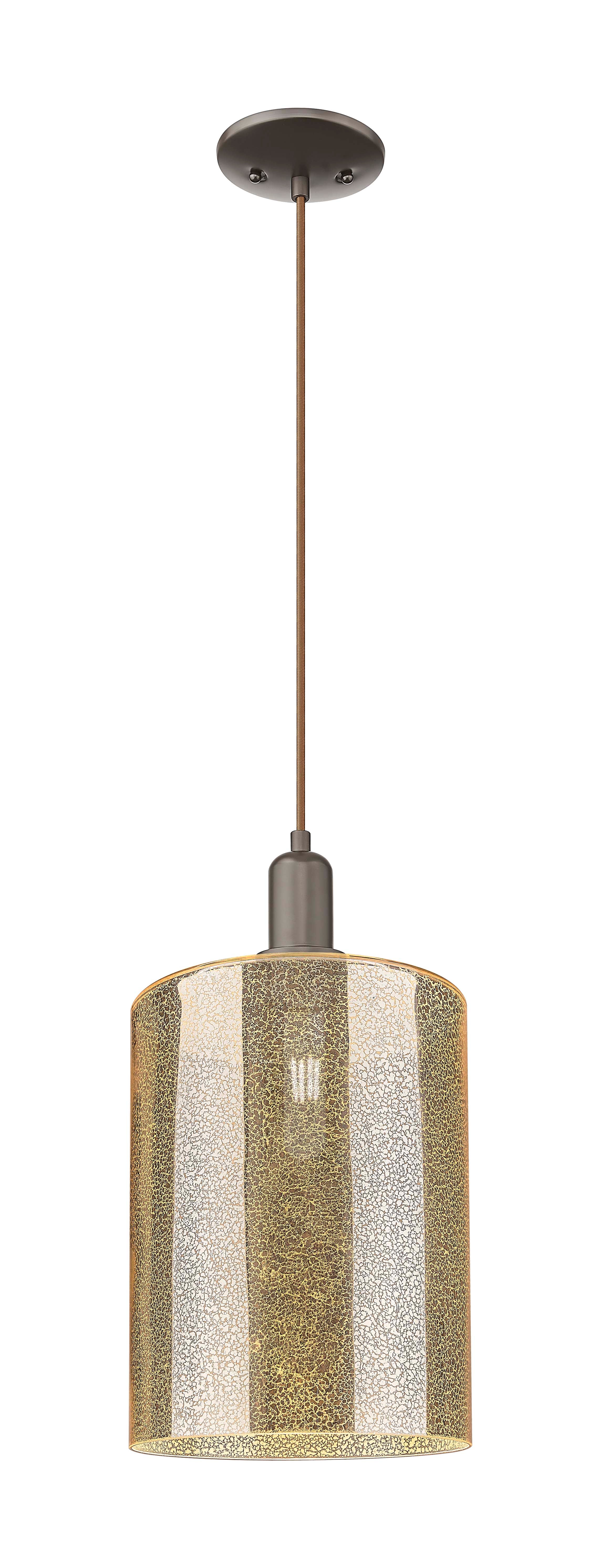 Arcadia Mini Pendant Dimmable Antique Brass