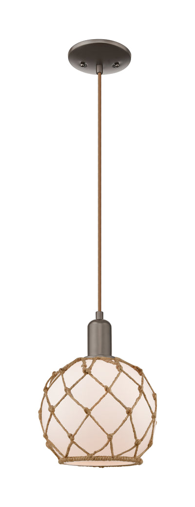 Arcadia Mini Pendant Antique Brass Finish