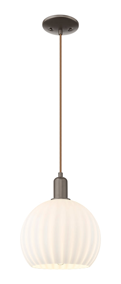 Arcadia Mini Pendant Antique Brass Finish