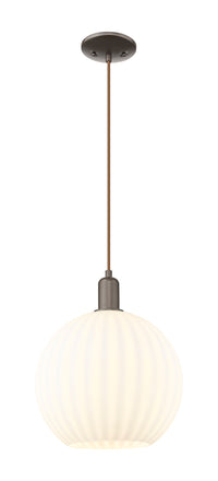 Arcadia Mini Pendant Antique Brass Finish