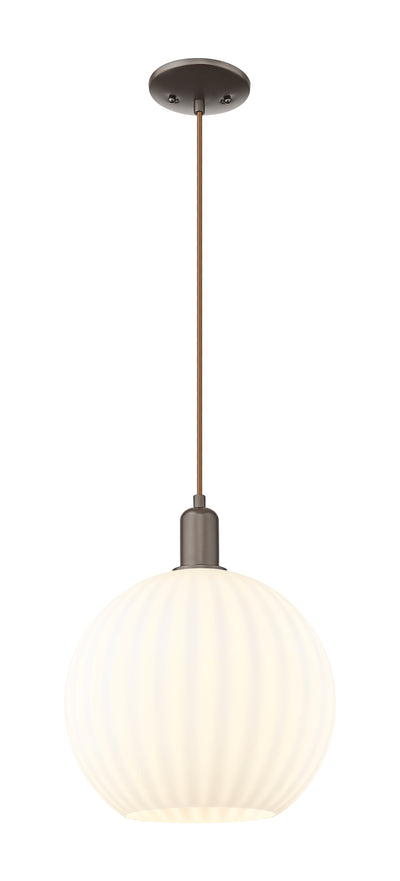 Arcadia Mini Pendant Antique Brass Finish