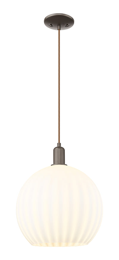 Arcadia Mini Pendant Antique Brass Finish