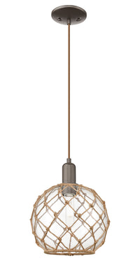 Arcadia Mini Pendant Antique Brass Cast