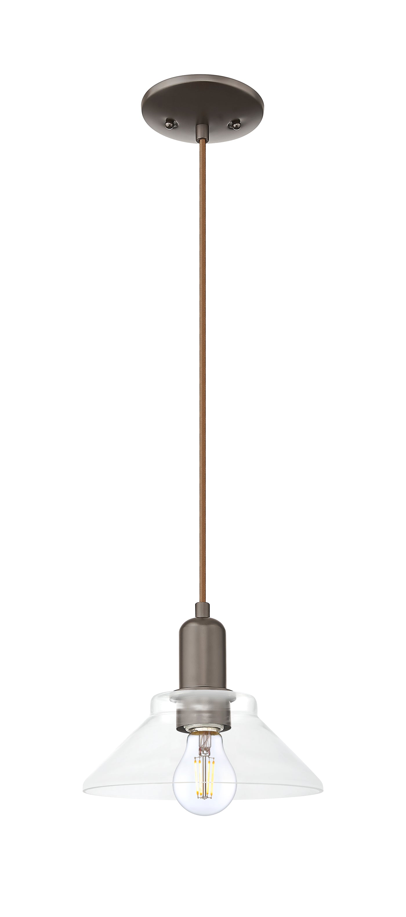 Arcadia Mini Pendant Antique Brass