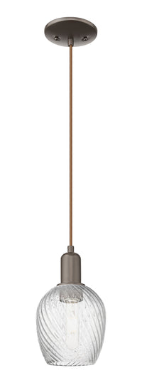 Arcadia Mini Pendant Antique Brass Finish