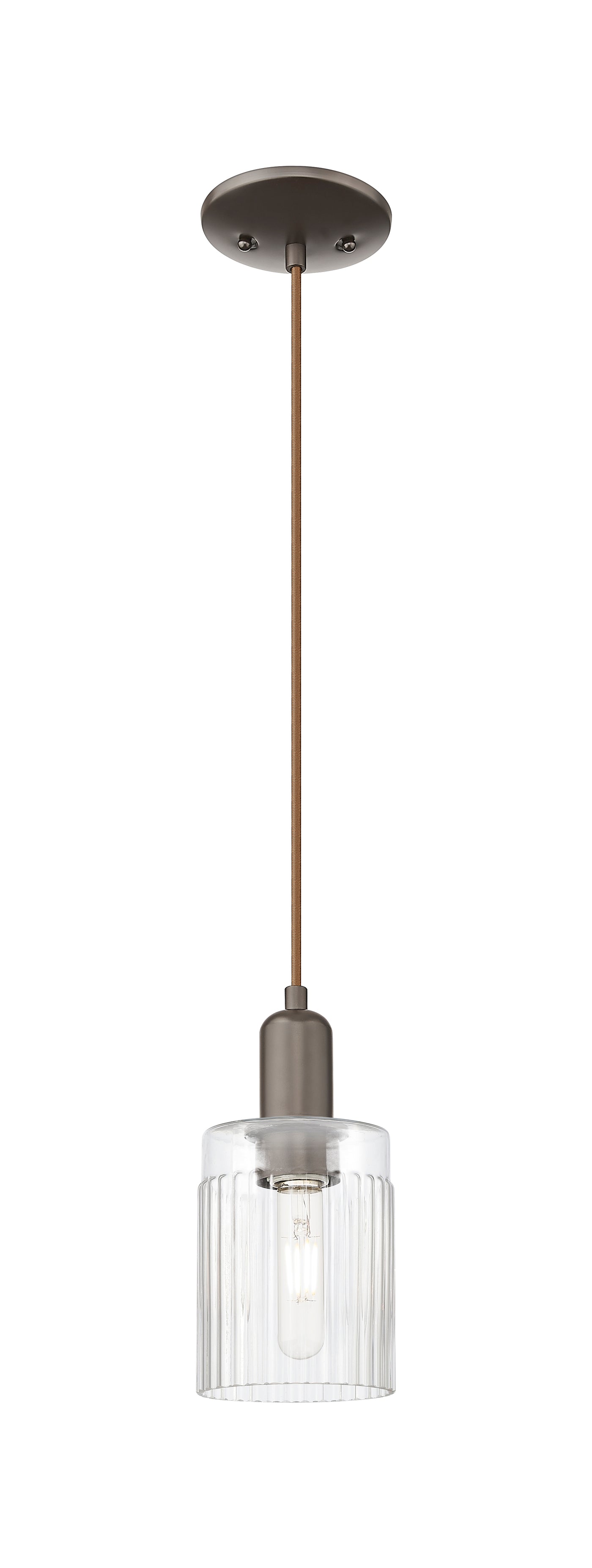 Arcadia Mini Pendant Antique Brass Dimmable