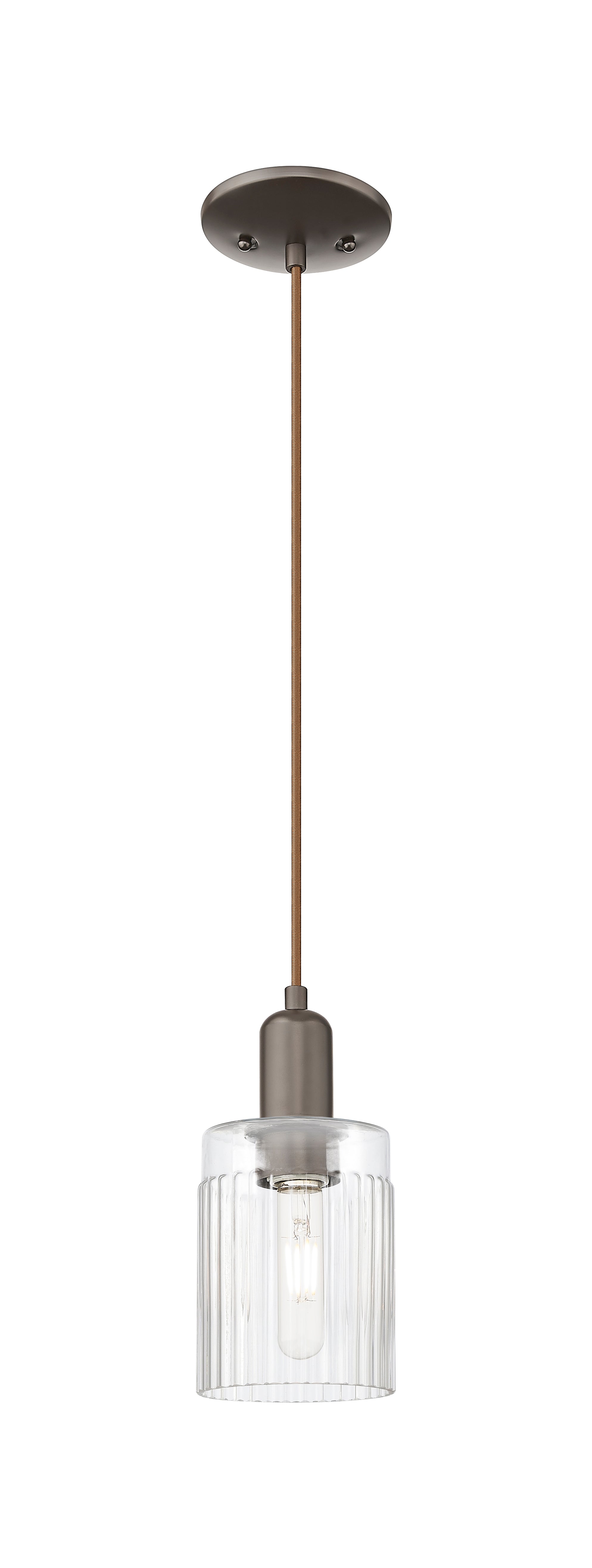 Arcadia Mini Pendant Antique Brass Dimmable