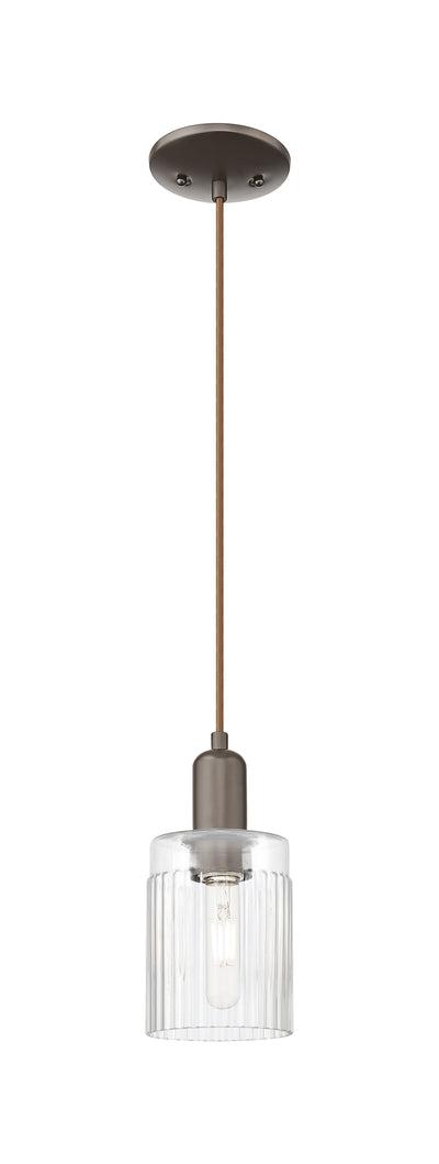 Arcadia Mini Pendant Antique Brass Dimmable