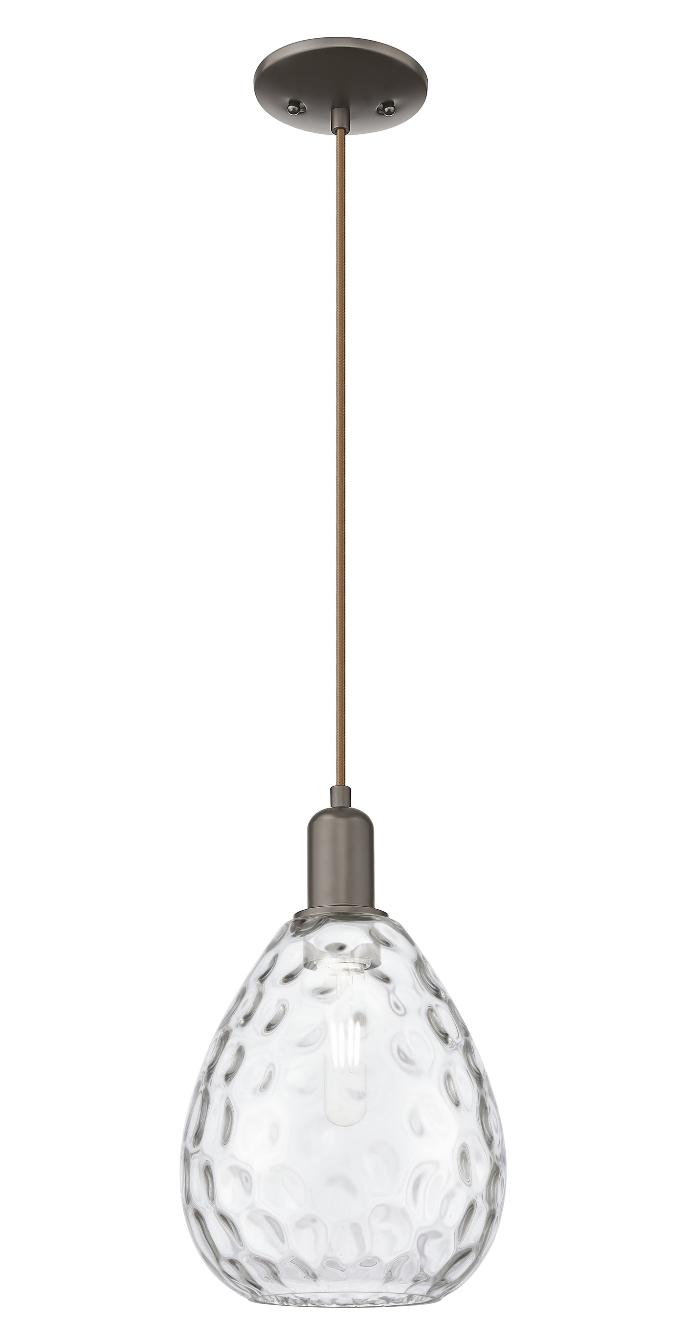 Arcadia Mini Pendant Antique Brass Finish