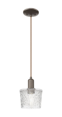 Arcadia Mini Pendant Antique Brass Finish