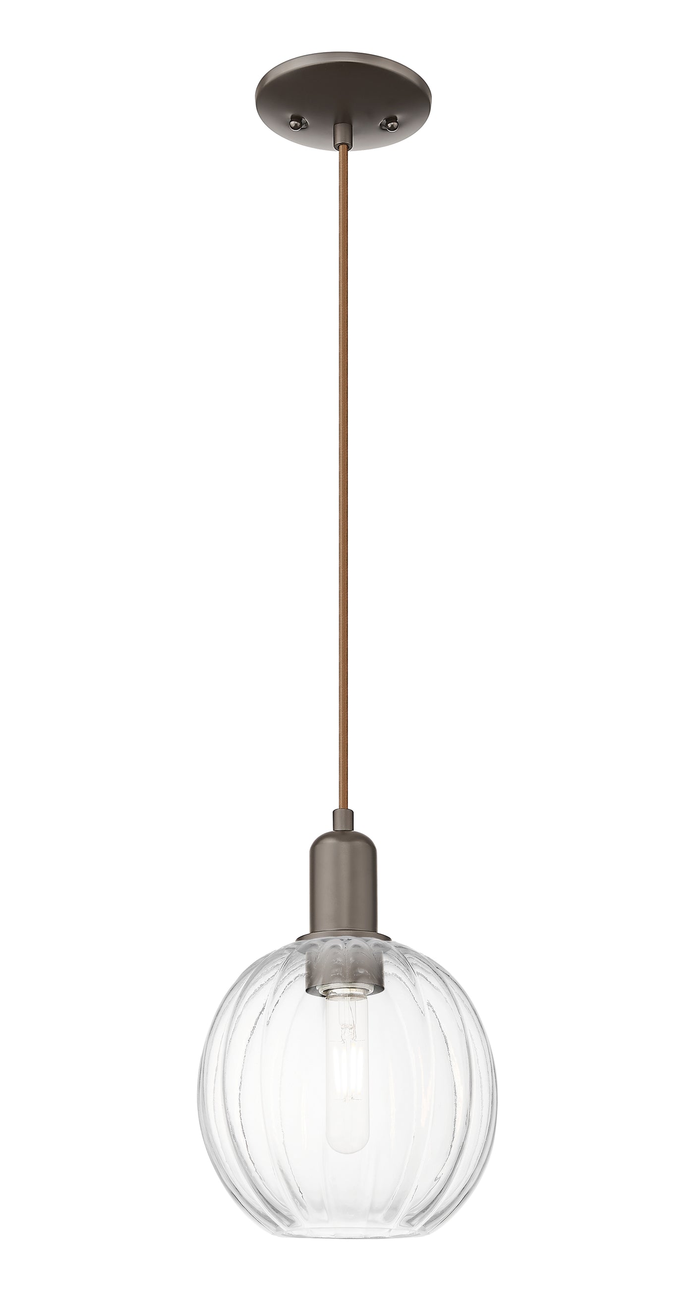 Arcadia Mini Pendant Antique Brass Finish