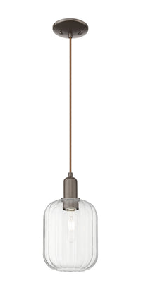 Arcadia Mini Pendant Antique Brass Glass