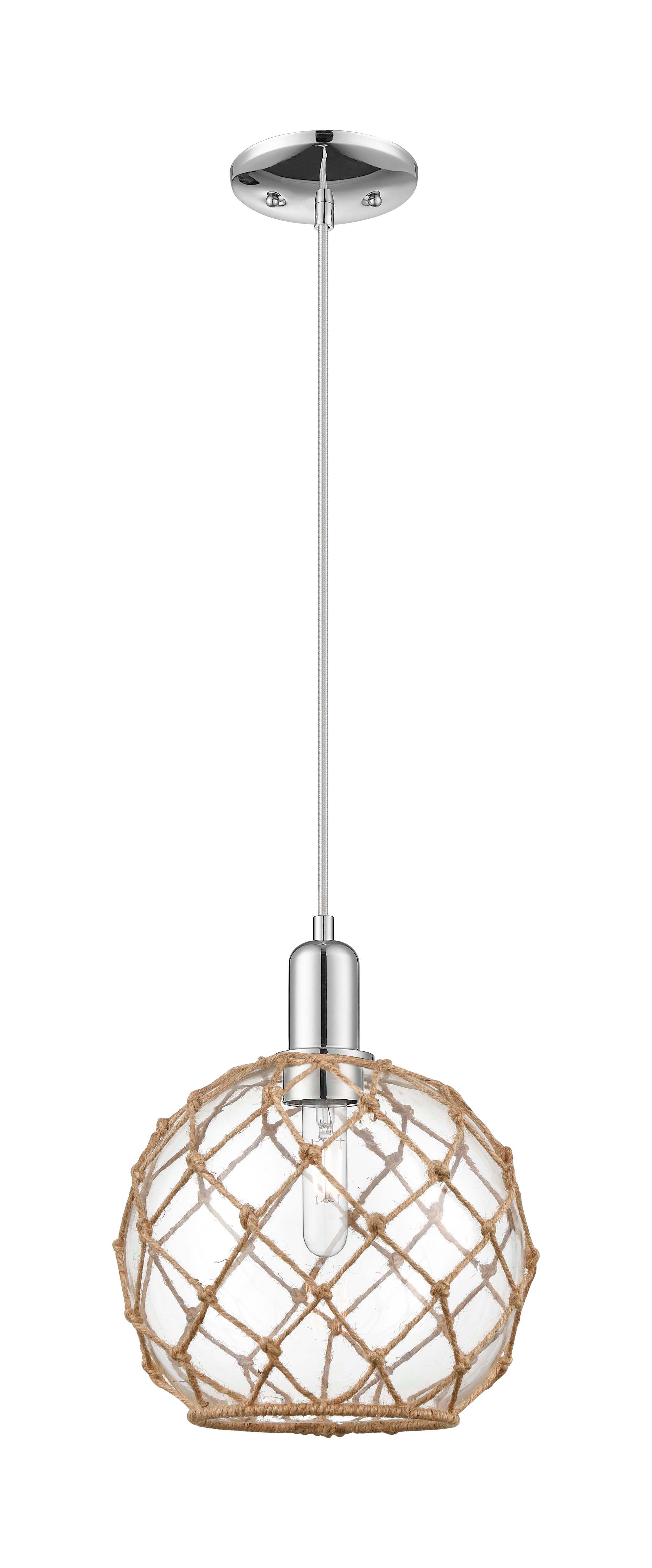 Arcadia Mini Pendant Antique Brass Cast