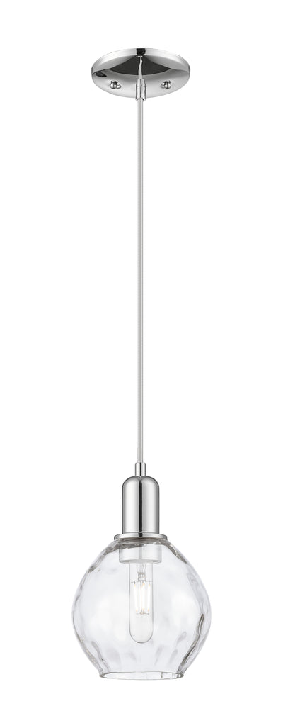 Arcadia Mini Pendant Antique Brass Glass
