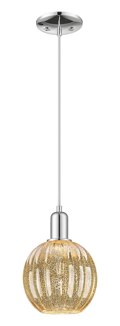 Arcadia Mini Pendant Antique Brass Finish
