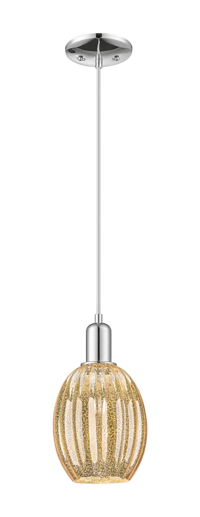 Arcadia Mini Pendant Antique Brass Finish
