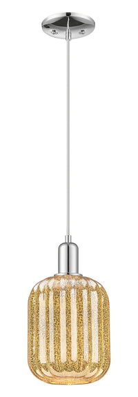 Arcadia Mini Pendant Antique Brass Glass
