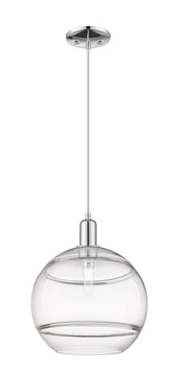 Arcadia Mini Pendant Antique Brass 12 Inch