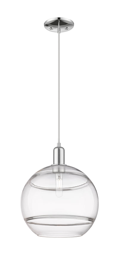 Arcadia Mini Pendant Antique Brass 12 Inch
