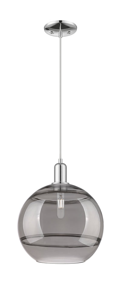 Arcadia Mini Pendant Antique Brass 12 Inch