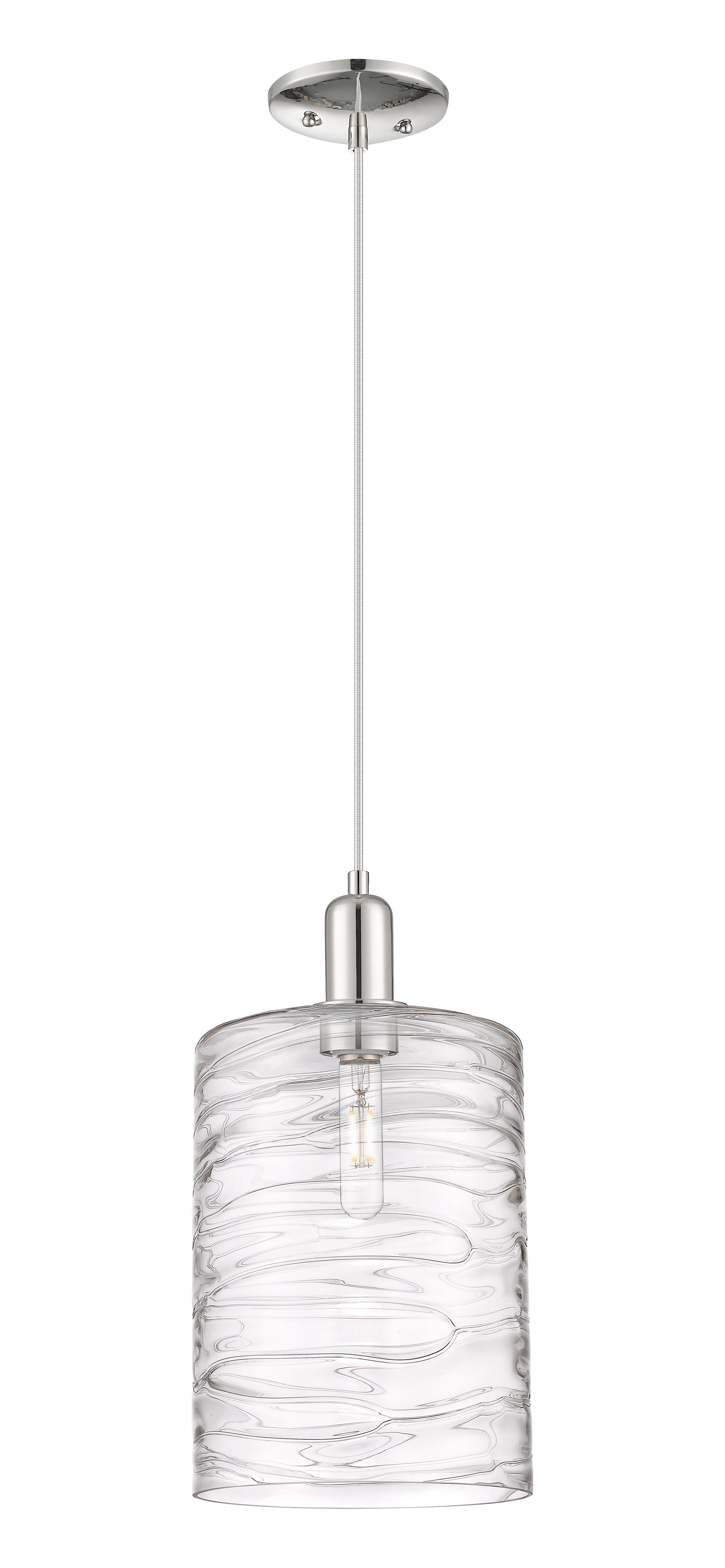 Arcadia Mini Pendant Antique Brass Glass