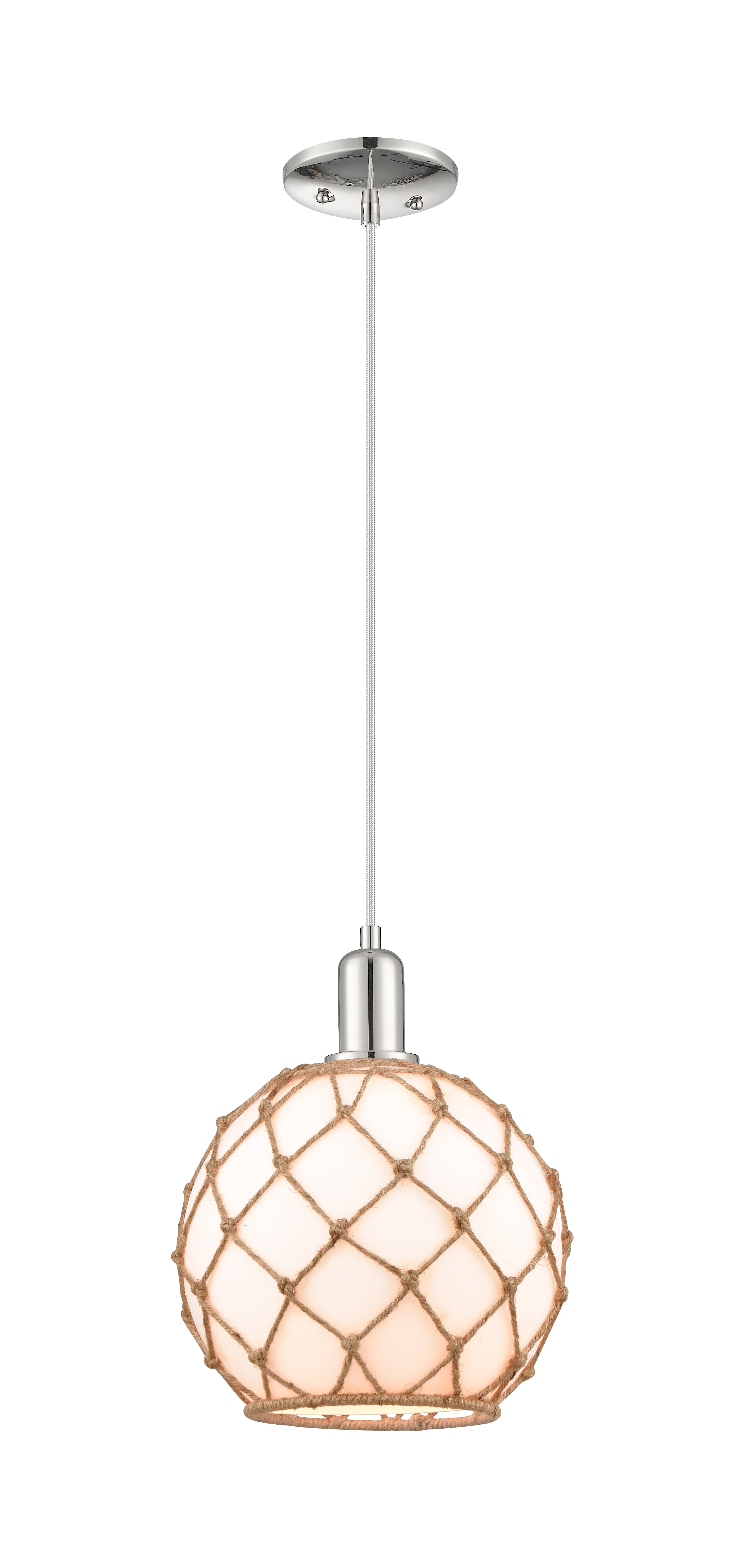 Arcadia Mini Pendant Antique Brass Cast