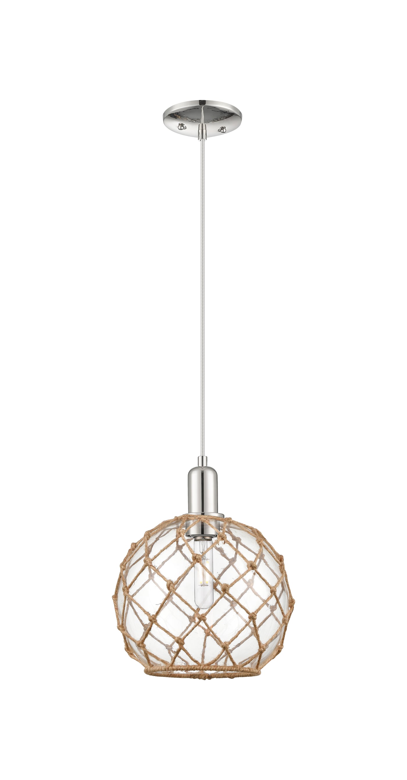 Arcadia Mini Pendant Antique Brass Cast