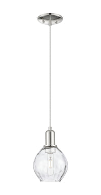 Arcadia Mini Pendant Antique Brass Glass