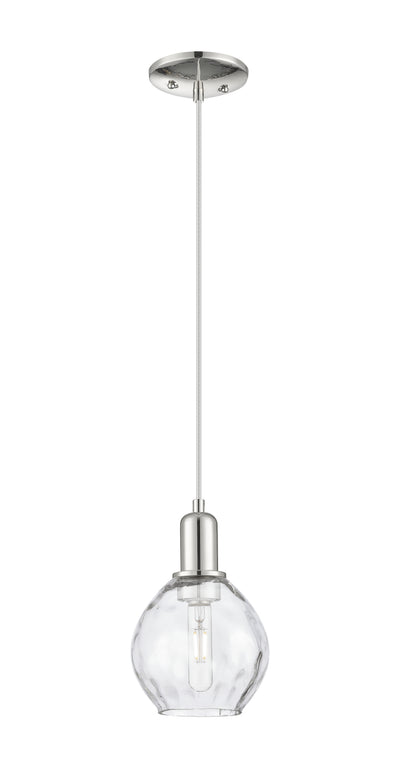 Arcadia Mini Pendant Antique Brass Glass
