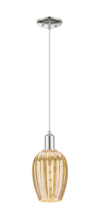 Arcadia Mini Pendant Antique Brass Dimmable