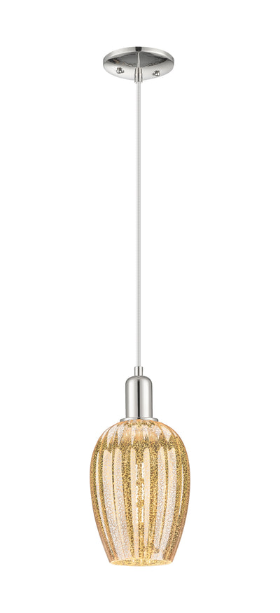 Arcadia Mini Pendant Antique Brass Dimmable