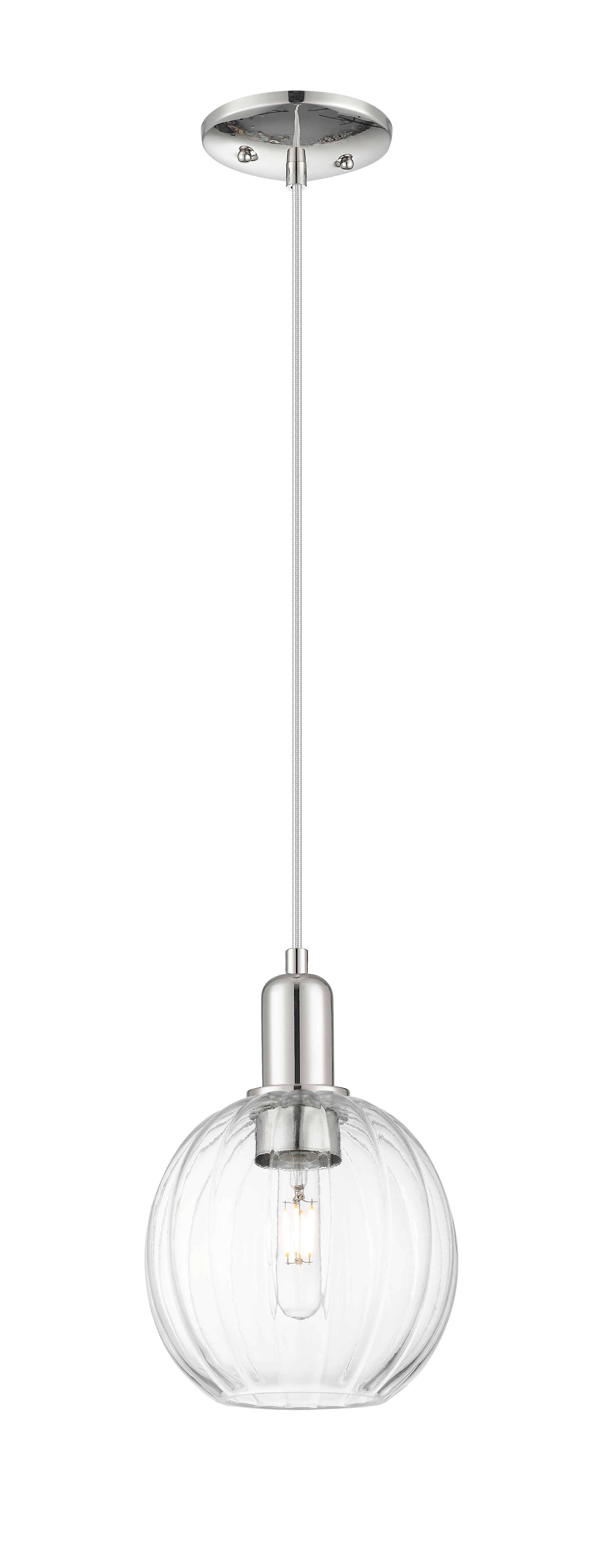 Arcadia Mini Pendant Antique Brass Finish