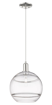 Arcadia Mini Pendant Antique Brass 12 Inch