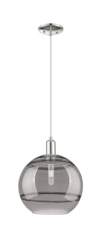 Arcadia Mini Pendant Antique Brass 12 Inch