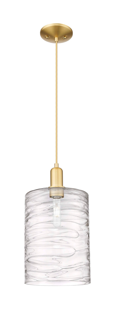 Arcadia Mini Pendant Antique Brass Glass