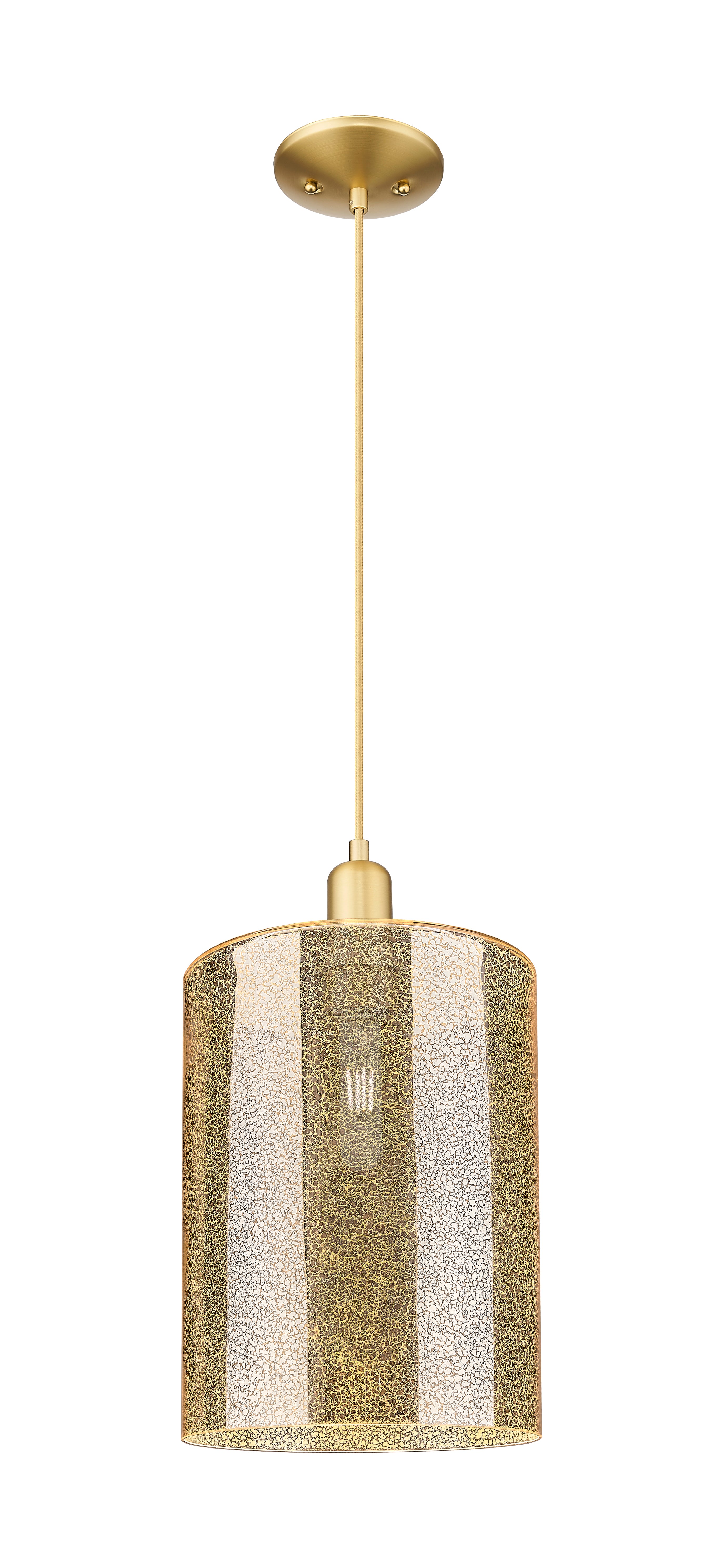 Arcadia Mini Pendant Dimmable Antique Brass