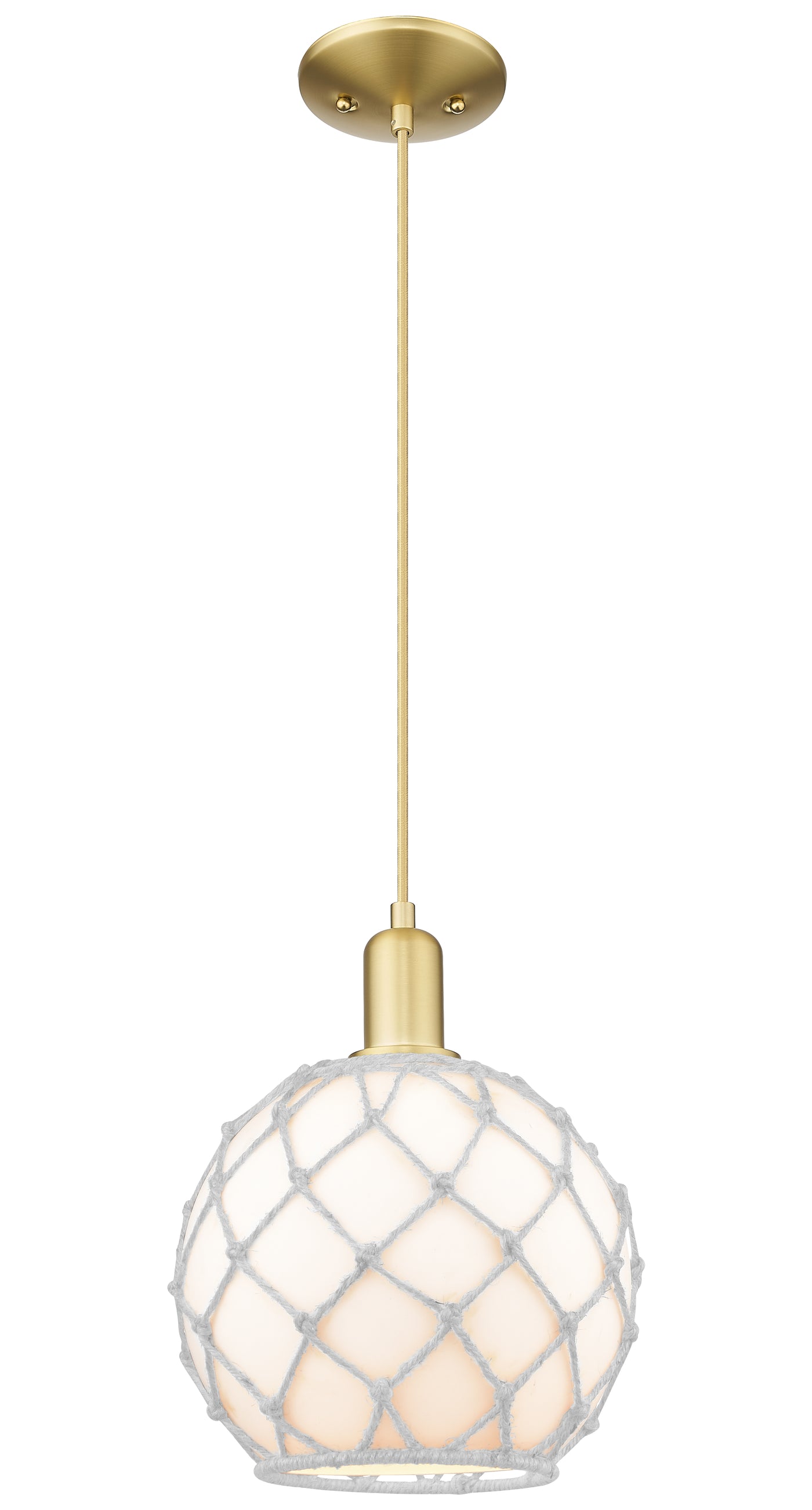Arcadia Mini Pendant Antique Brass Cast