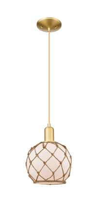 Arcadia Mini Pendant Antique Brass Finish