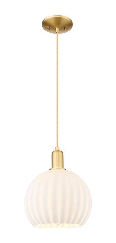 Arcadia Mini Pendant Antique Brass Finish