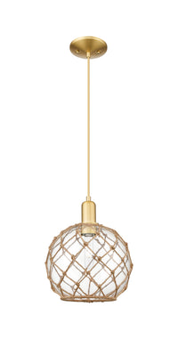 Arcadia Mini Pendant Antique Brass Cast