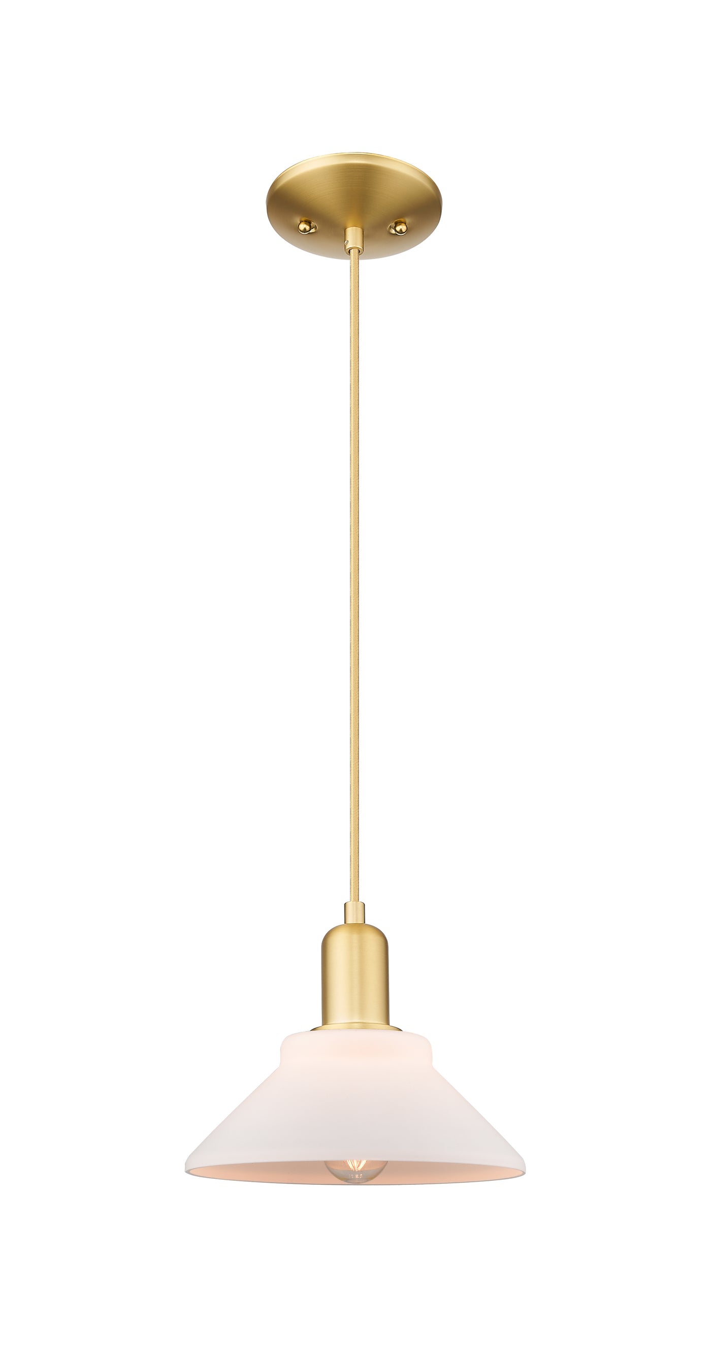 Arcadia Mini Pendant Antique Brass