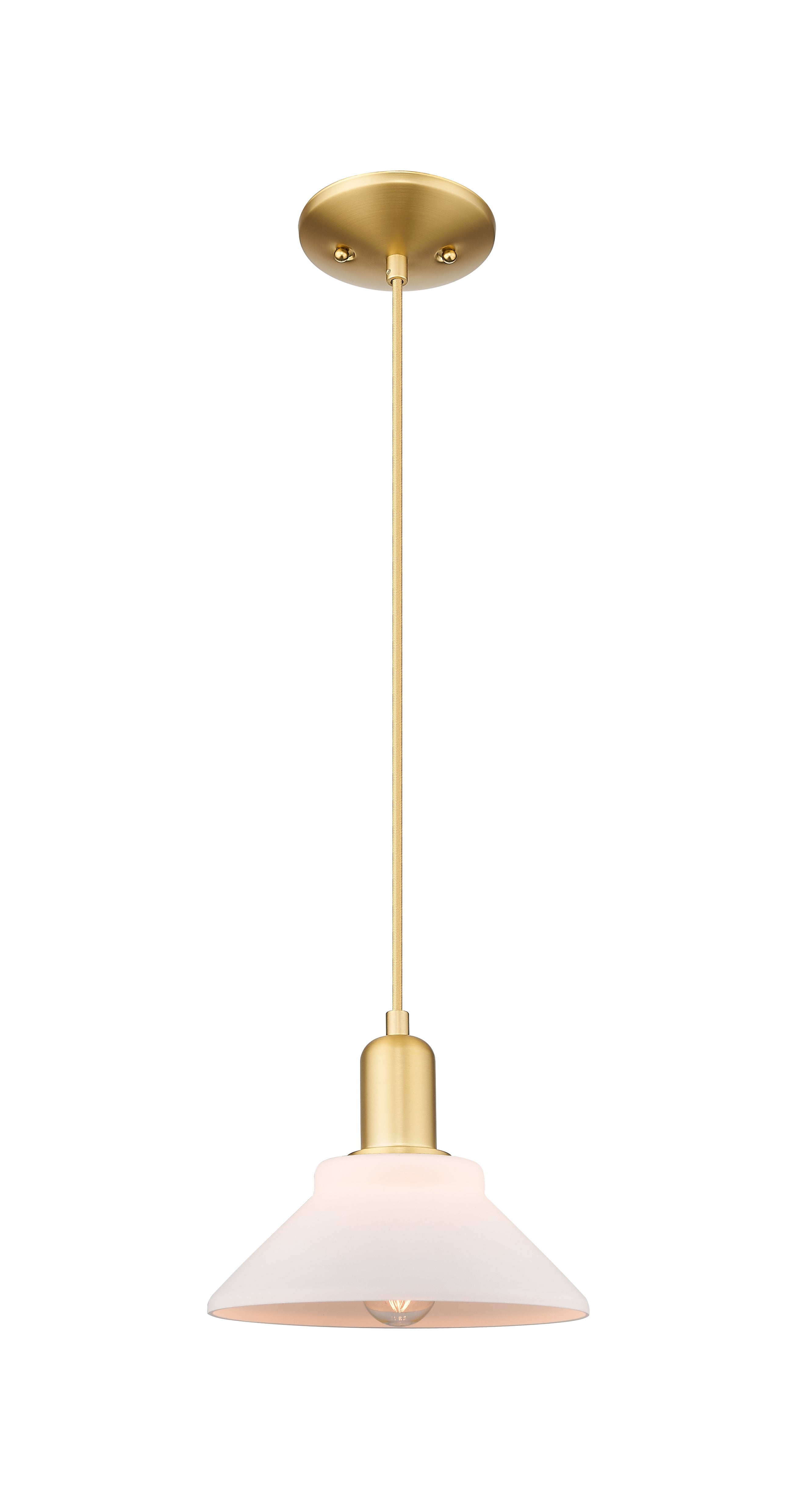 Arcadia Mini Pendant Antique Brass