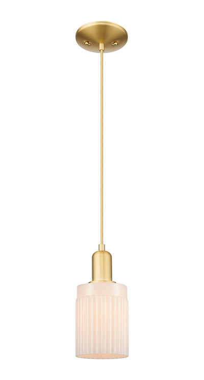 Arcadia Mini Pendant Antique Brass Dimmable